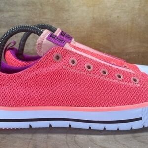 Converse Chuck Taylor AS Womens Size 7.5 (5.5Y) Slip On Shoes Pinkish-Orange